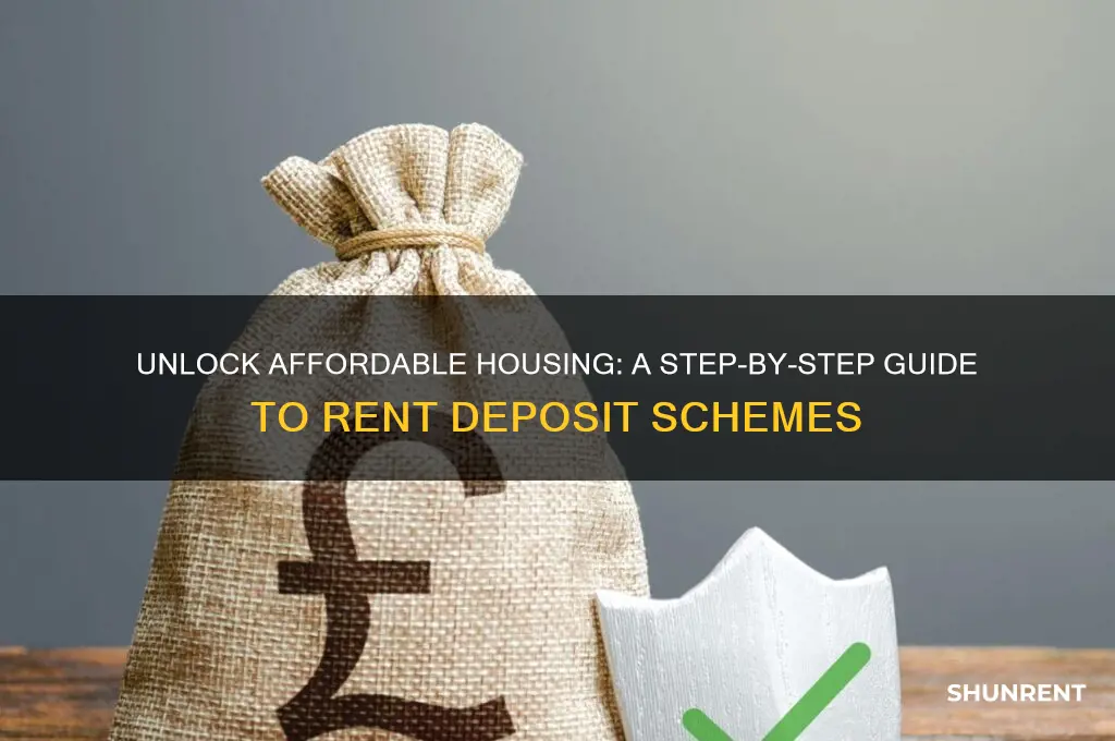 how to apply for rent deposit scheme
