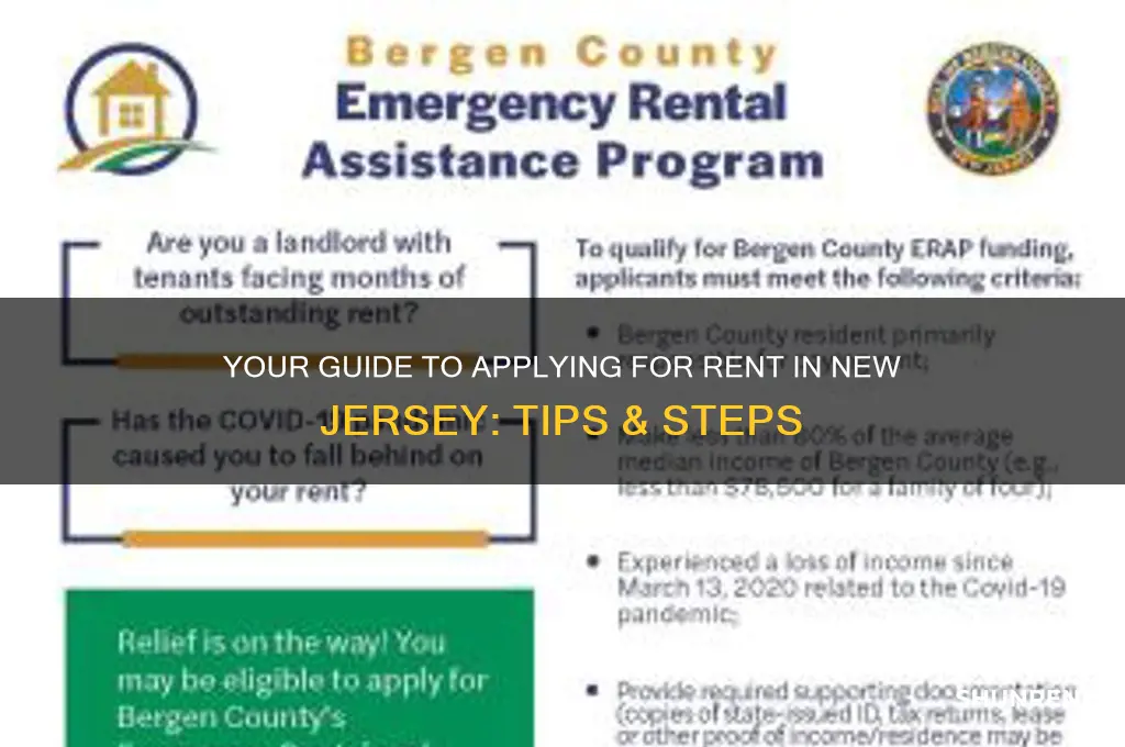 how to apply for rent in new jersey
