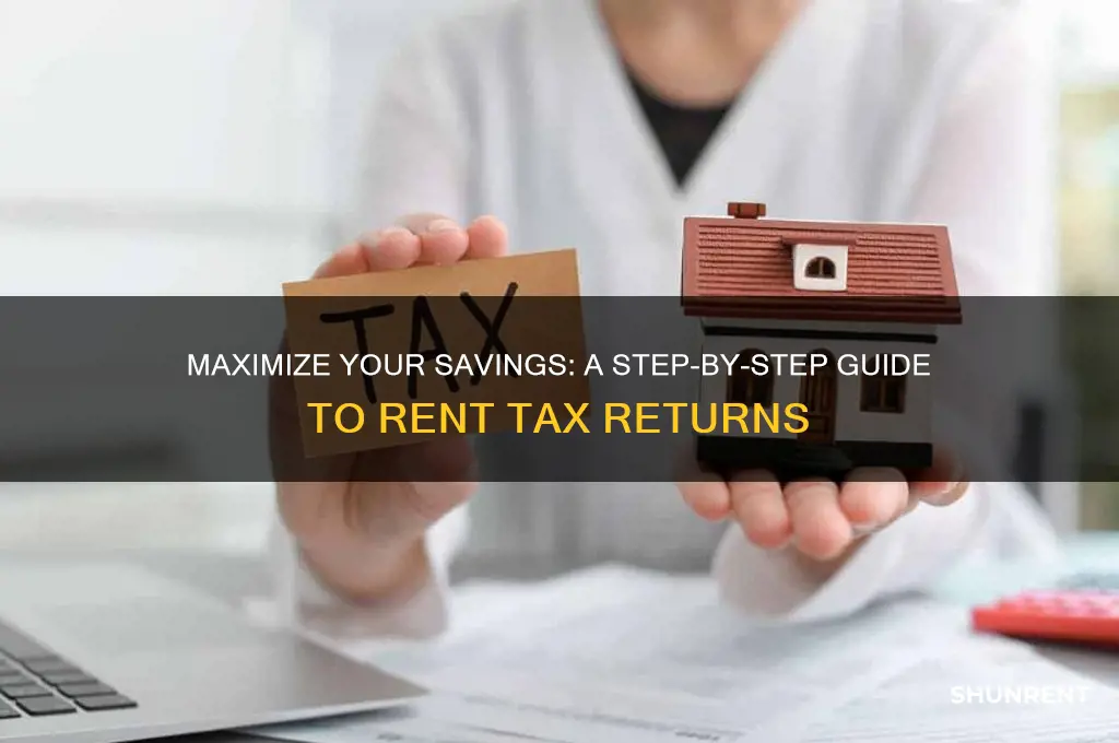 how to apply for rent tax return