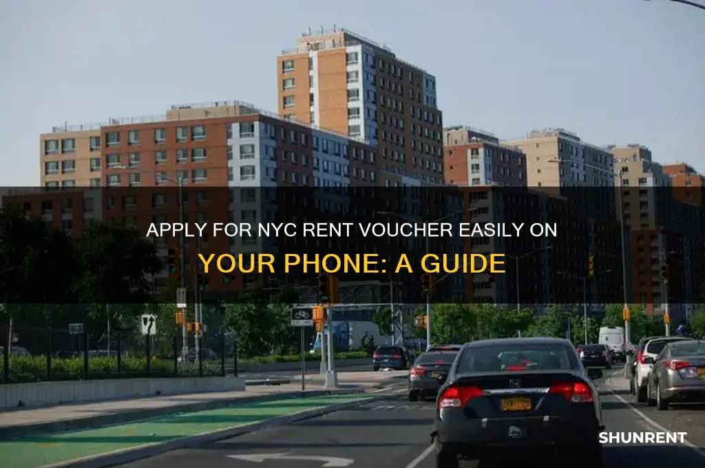 how to apply for rent voucher on phone nyc