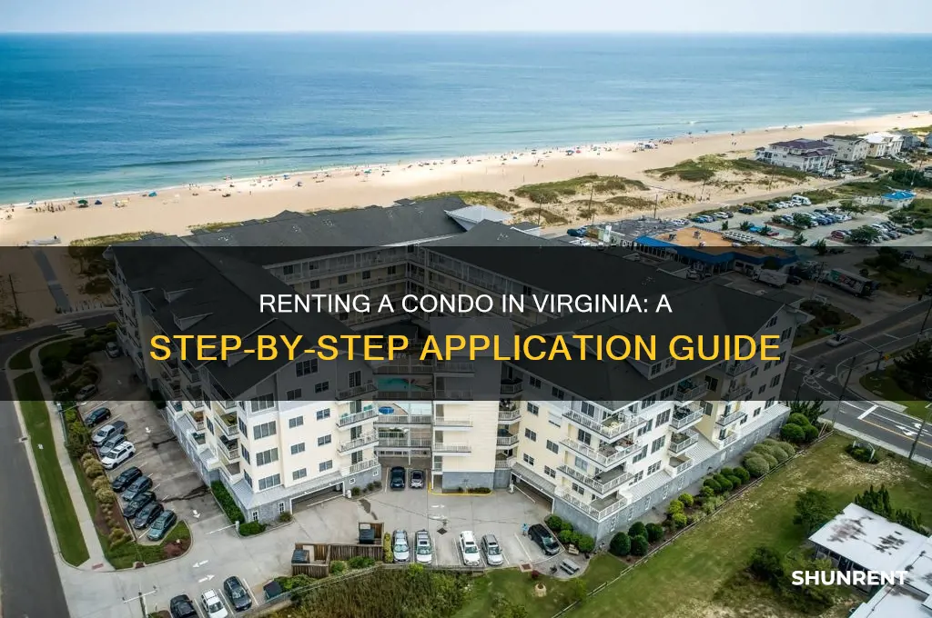how to apply for renting a condo in virginia