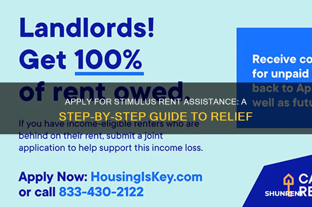 how to apply for stimulus rent assistance