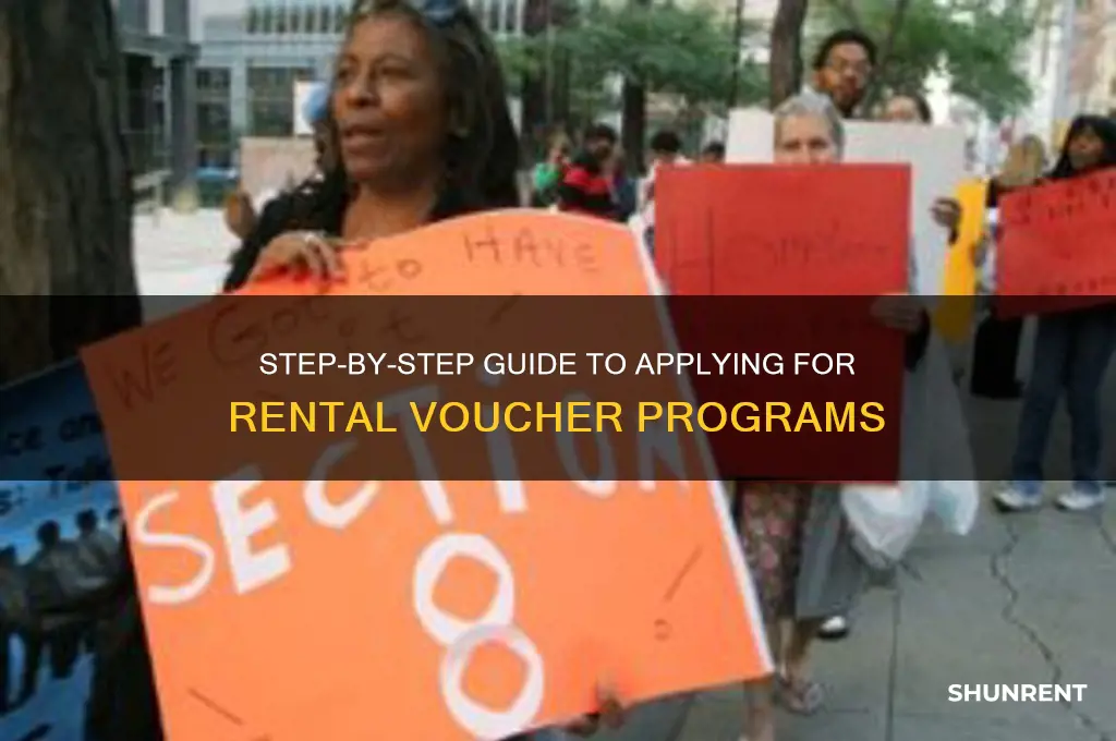 how to apply for voucher program to rent