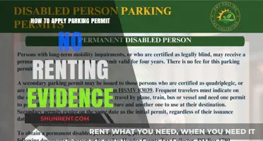 Applying for a Parking Permit Without Rental Evidence: A Step-by-Step Guide