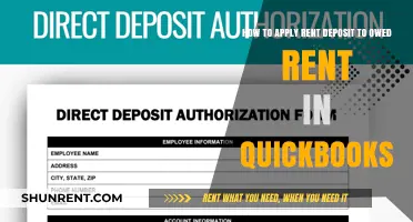 QuickBooks Guide: Applying Rent Deposits to Owed Rent Easily
