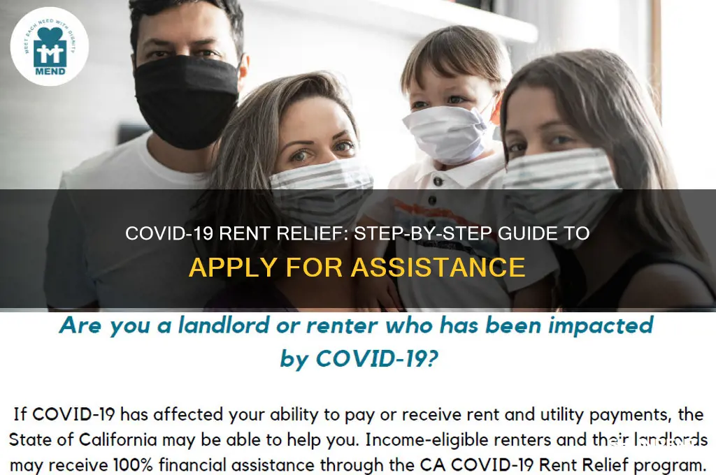 how to apply rent relief covid 19