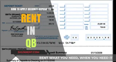 Applying Security Deposits to Rent in QuickBooks: A Step-by-Step Guide