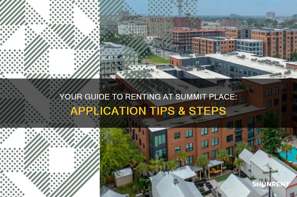 how to apply to rent at summit place
