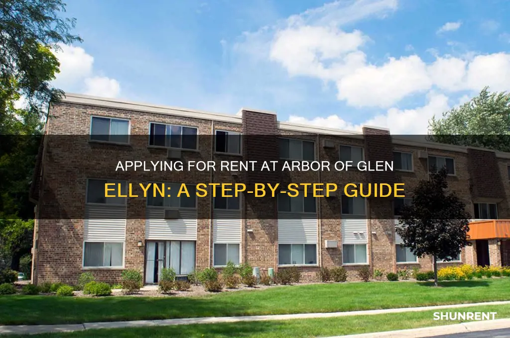 how to appy rent for the arbor of glen ellyn