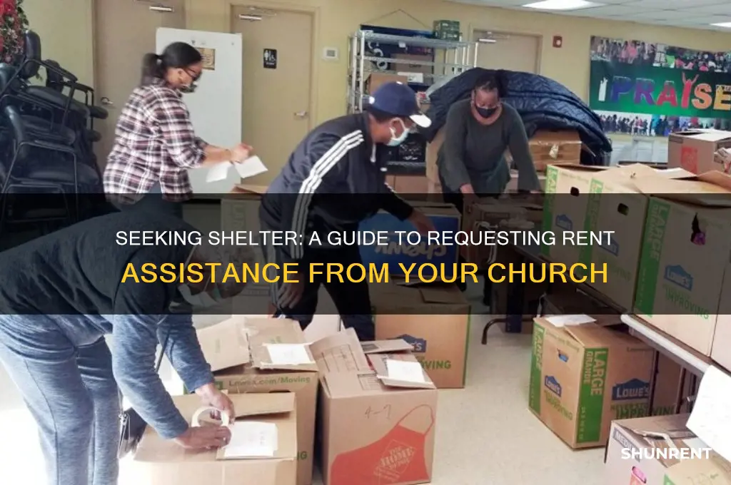 how to ask a church for rent