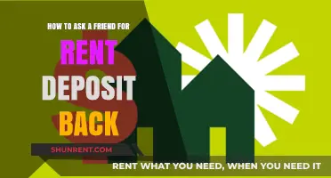 Navigating the Conversation: How to Ask a Friend for Your Rent Deposit Back