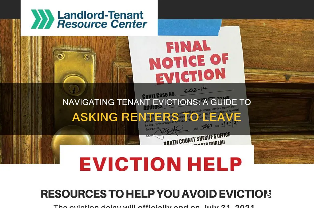 how to ask a renter to leave