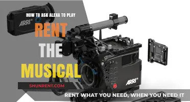 Ask Alexa to Play Rent: A Simple Musical Guide