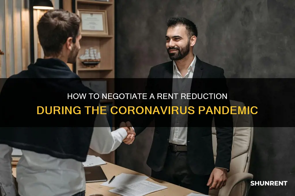 how to ask for a rent reduction coronavirus