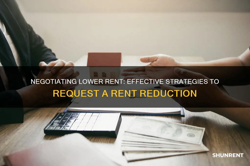how to ask for a rent reduction