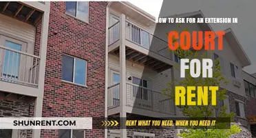 Requesting a Court Extension for Rent: A Step-by-Step Guide