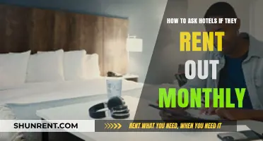 Monthly Hotel Rentals: How to Inquire About Extended Stays