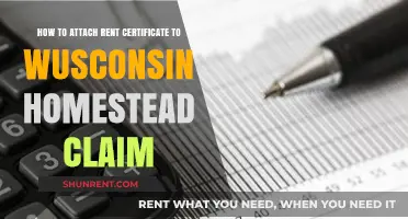 Attaching Rent Certificate to Wisconsin Homestead Claim: A Step-by-Step Guide