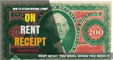 Attaching Revenue Stamps on Rent Receipts: A Step-by-Step Guide