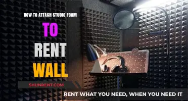 Easy Steps to Attach Studio Foam to Rental Walls Damage-Free