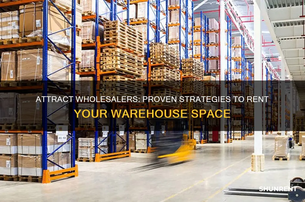 how to attract wholesalers to rent my warehouse