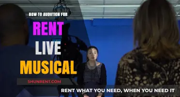 Mastering Your Audition for Rent Live: Tips and Strategies
