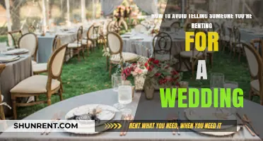Elegant Wedding Rental Secrets: Discreet Tips to Keep It Hush-Hush