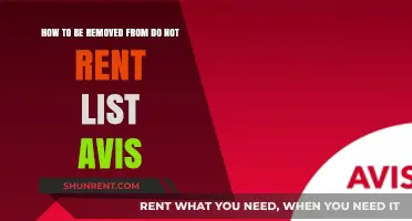 How to Get Off Avis Do Not Rent List: A Step-by-Step Guide