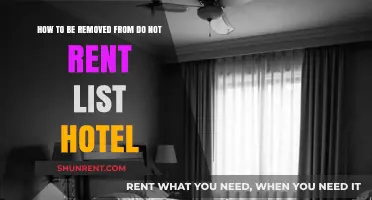 Steps to Get Off Hotel Do Not Rent Lists and Restore Your Stay