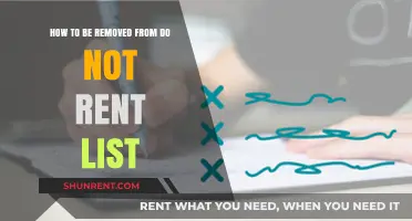 Avoid Rental Blacklists: Get Off the 'Do Not Rent' List