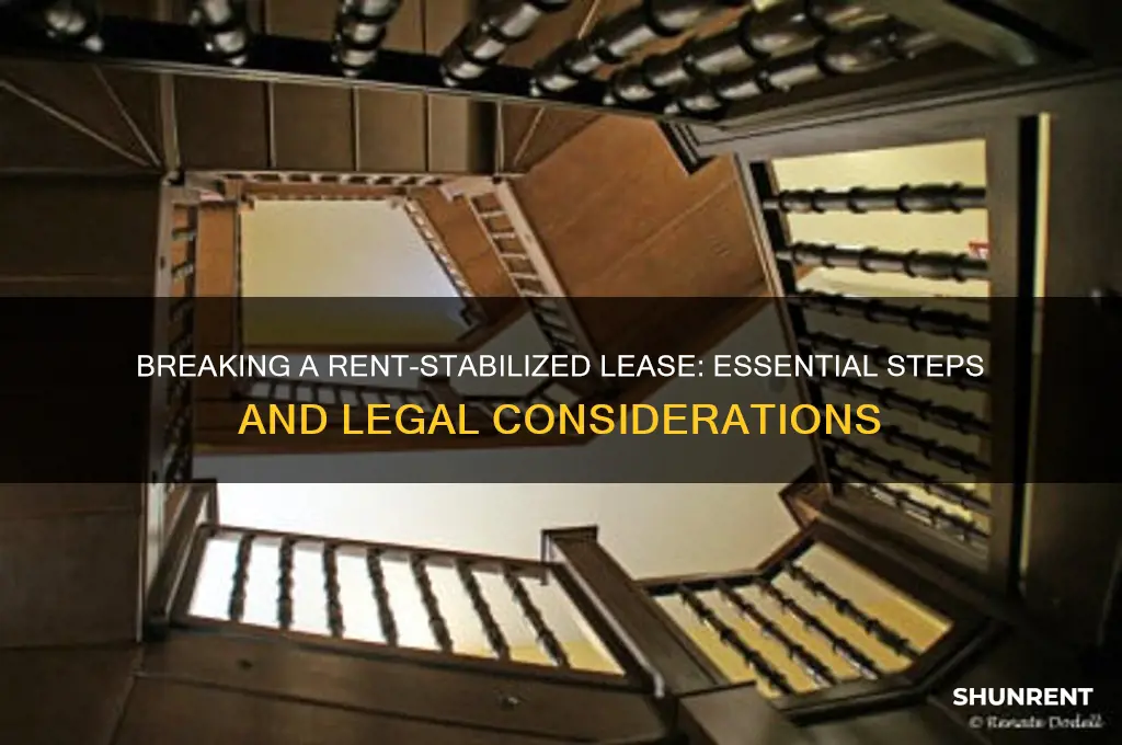 how to break a rent stabilized lease