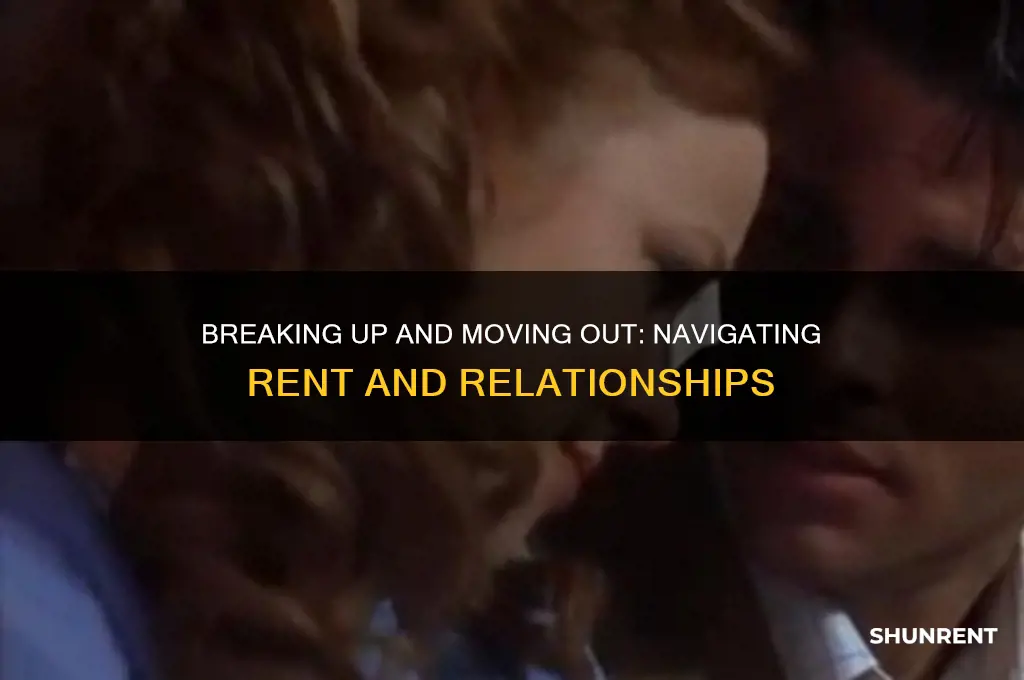 how to break up with someone who share rent with