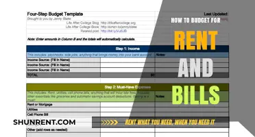 Mastering Your Monthly Expenses: Smart Budgeting for Rent and Bills