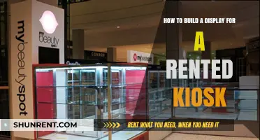 Creative Display Ideas for Your Rented Kiosk: A Step-by-Step Guide