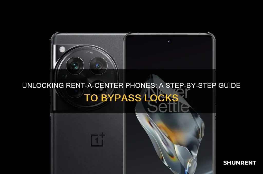 how to bypass rent a center phone lock