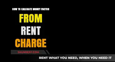 Calculate Money Factor from Rent Charge: A Step-by-Step Guide