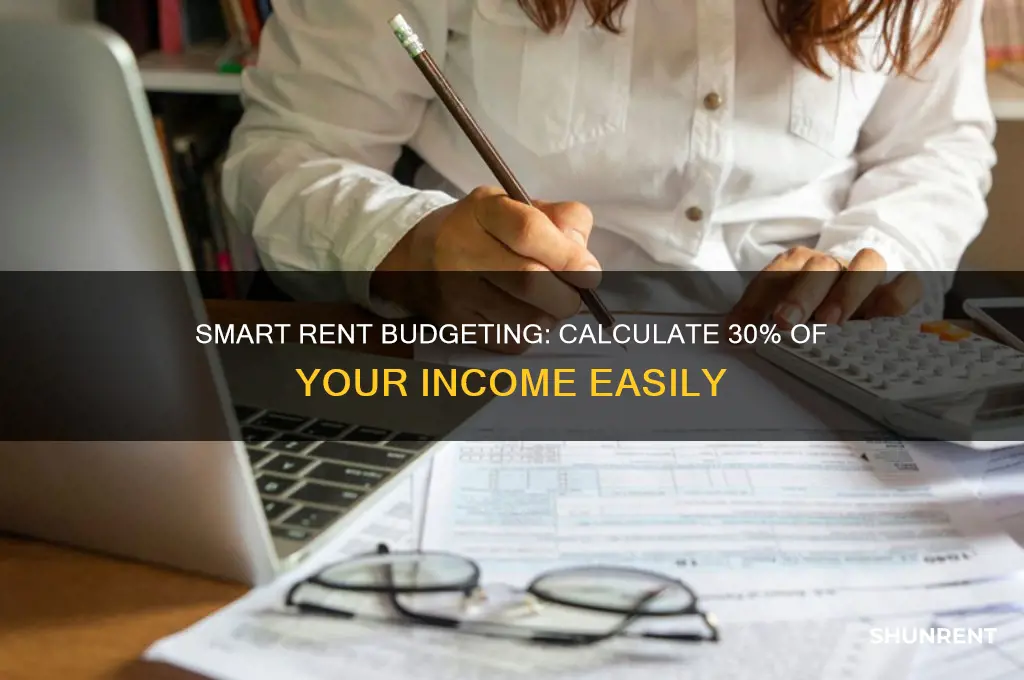 how to calculate 30 of income for rent
