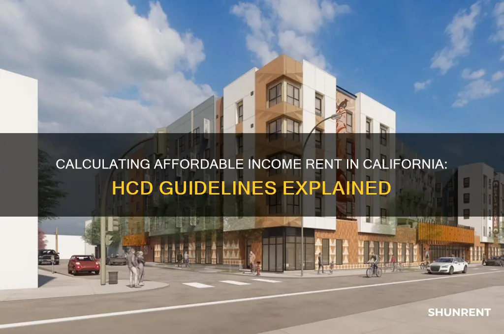 how to calculate affordable income rent in california hcd