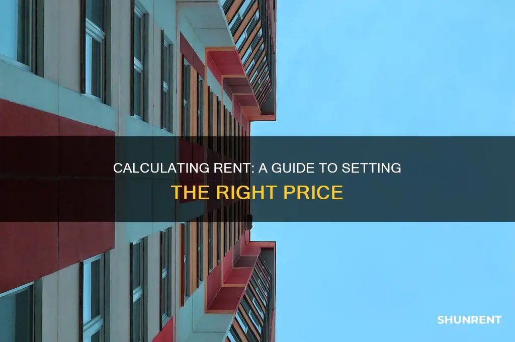 how to calculate amount to charge for rent