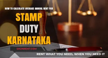 Calculate Karnataka Stamp Duty: Average Annual Rent Simplified Guide