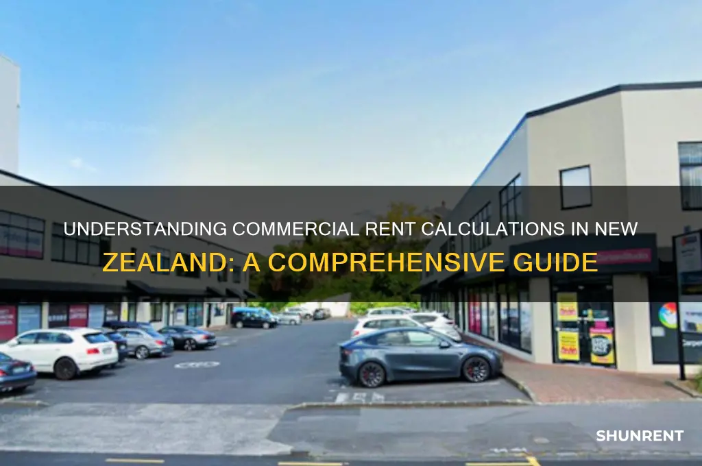 how to calculate commercial rent in nz