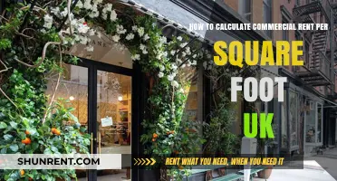 Calculating Commercial Rent Per Square Foot in the UK: A Guide
