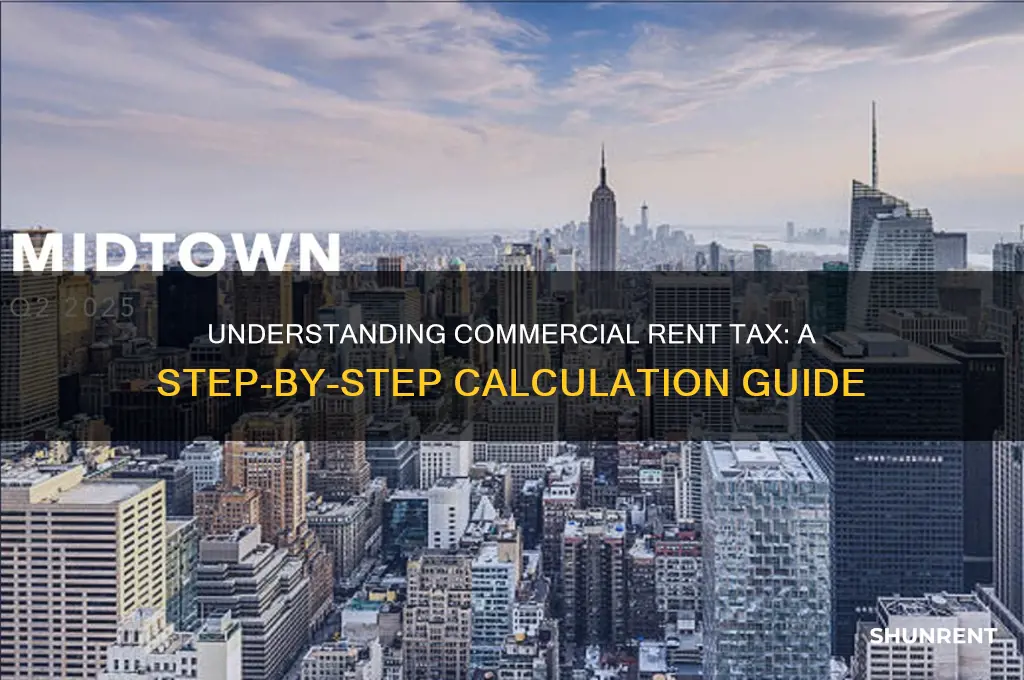 how to calculate commercial rent tax in rent