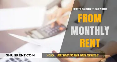 Calculate Daily Rent Easily: Simple Steps from Monthly Rent