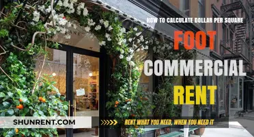 Mastering Commercial Rent Calculations: Dollar Per Square Foot Simplified