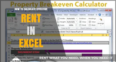 Mastering Effective Rent Calculation in Excel: A Step-by-Step Guide