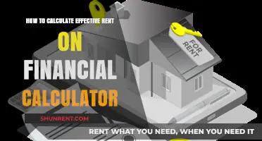 Mastering Effective Rent Calculations: A Financial Calculator Guide