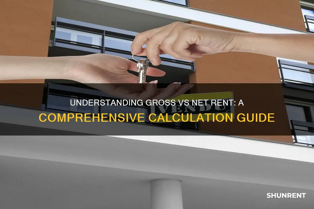 how to calculate gross vs net rent