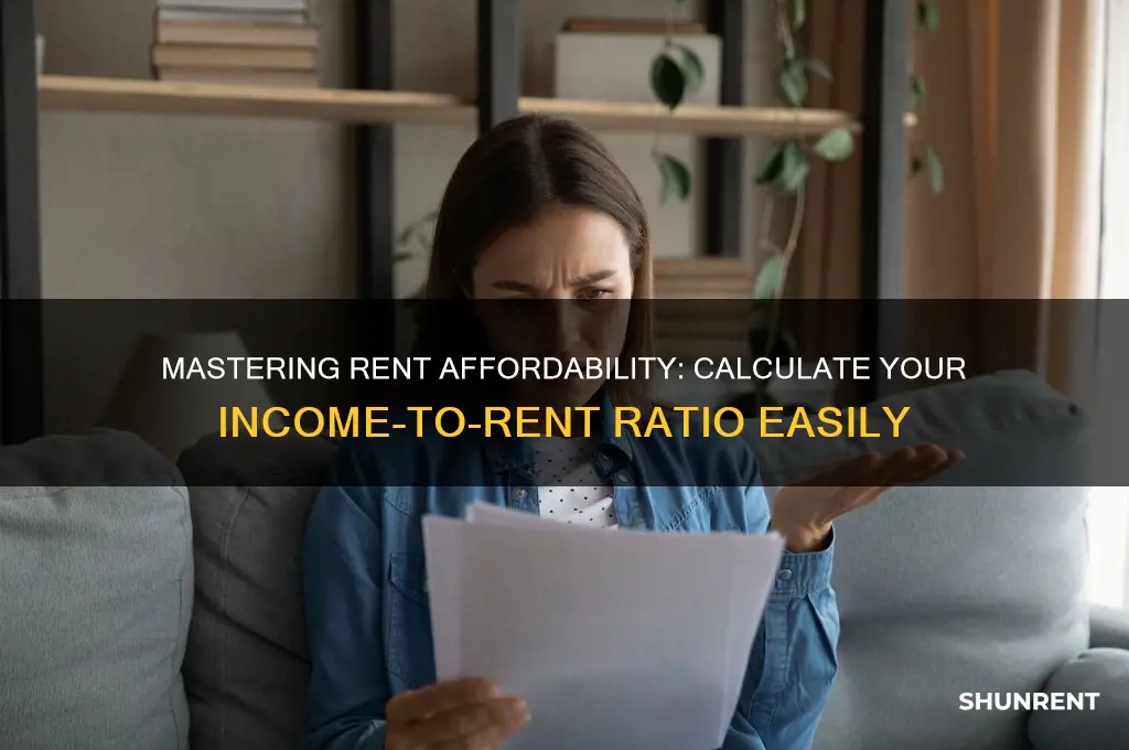 how to calculate income to rent ratio