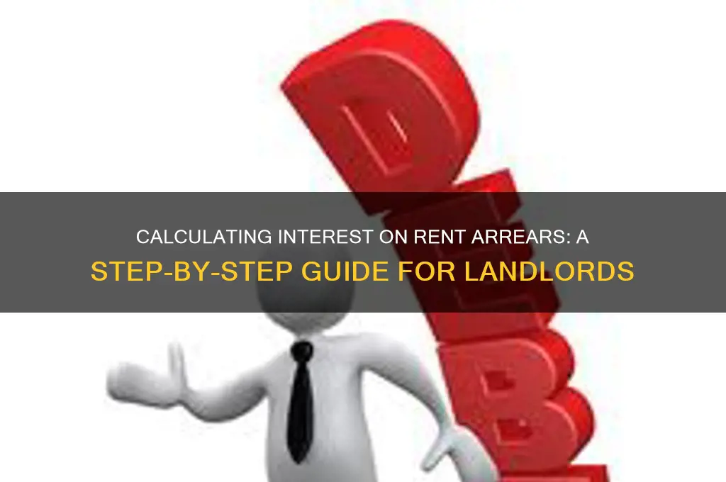 how to calculate interest on rent arrears